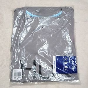 HUK Icon short sleeve gray shirt